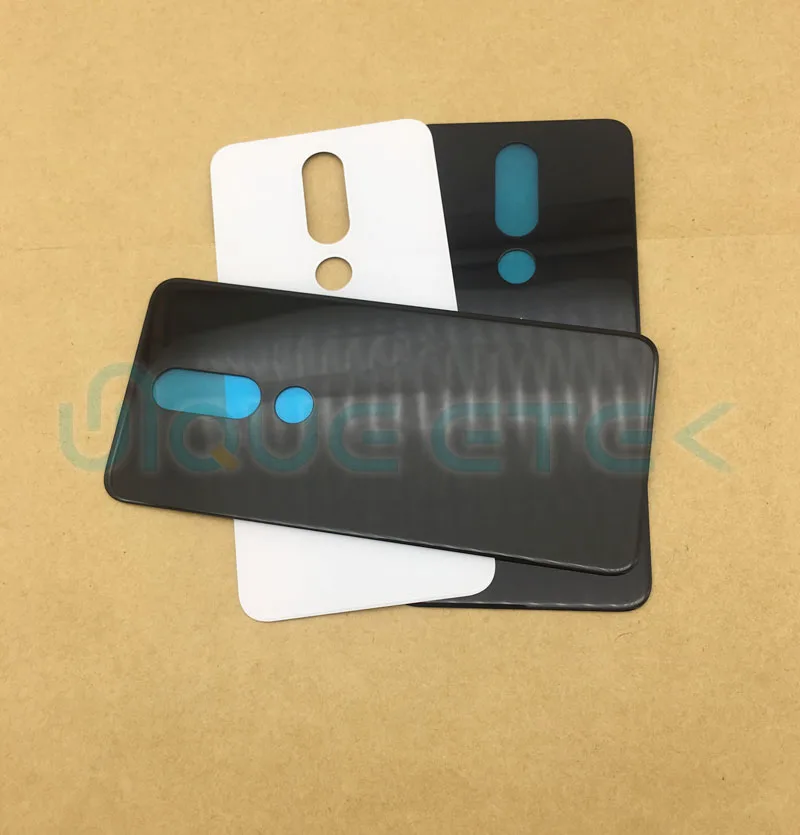 100% Подлинная Новая Задняя стеклянная крышка для Nokia x5 x6 x7 чехол дверного корпуса