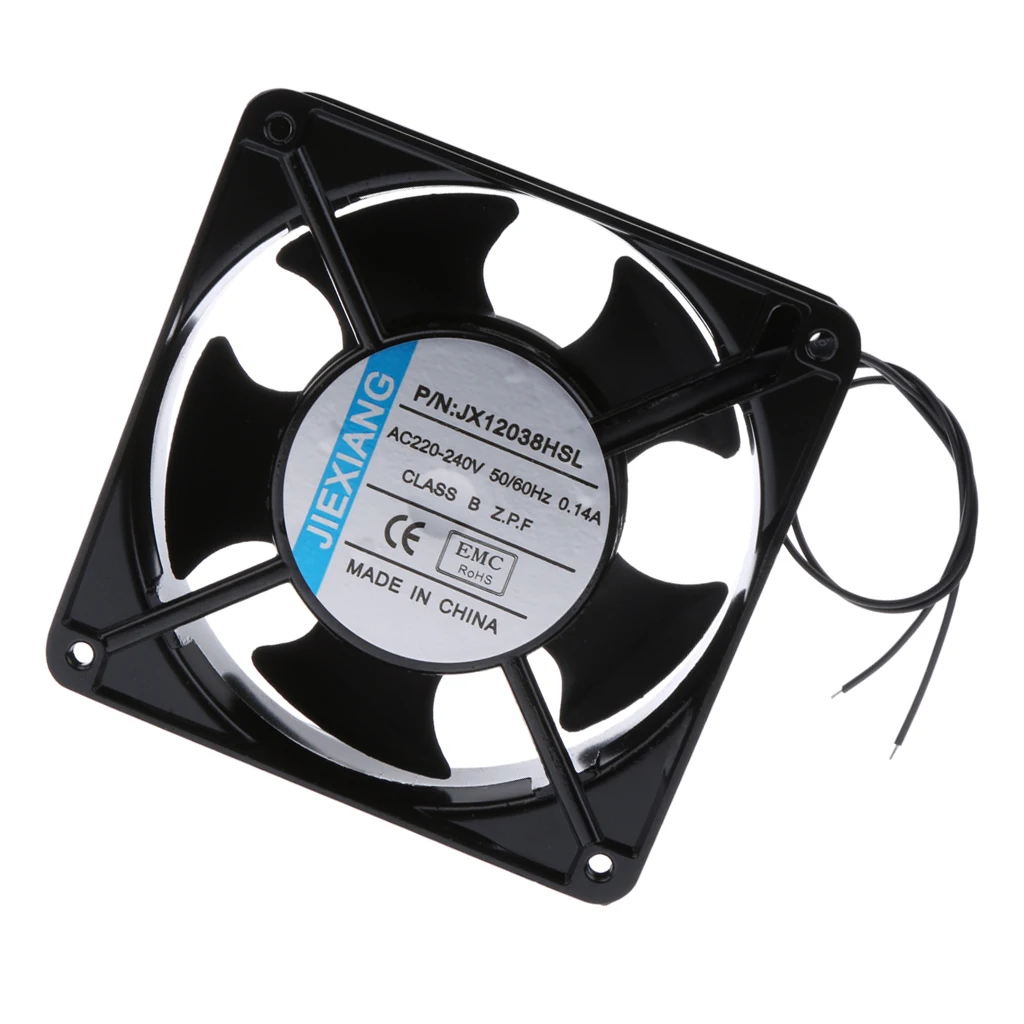 12cm 220V DC Cabinet Cooling Fan Cooler Kit For Industrial Computer