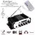 HIFI Bluetooth Car Audio Digitale Amplificatore di Potenza FM Stereo Radio di Sostegno del Giocatore di DEVIAZIONE STANDARD USB DVD MP3 di Ingresso per Auto Moto casa