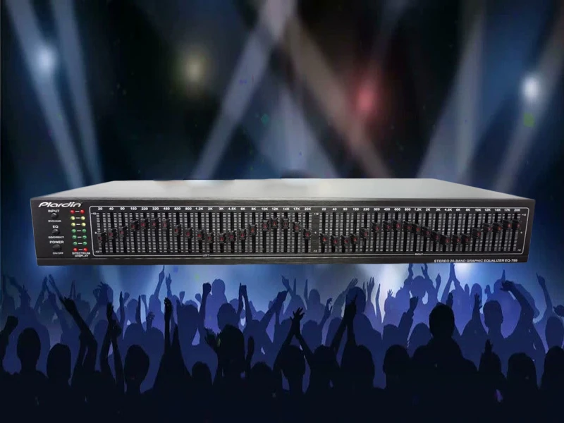 

40-segment stereo EQ Bluetooth equalizer Dual 20-segment equalizer KTV Top Engineering Edition