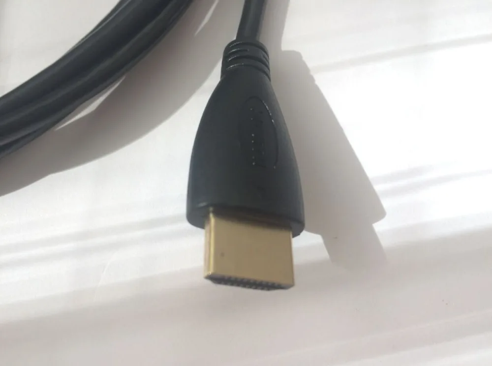 100 шт. 1 м 3 фута 1,8 м 6 футов микро HDMI к HDMI Мужской адаптер конвертер кабель для планшетный ПК, телевизор 1080 p 4 K HD tv