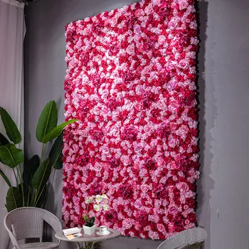 

Single 40cm*60cm Party Background Wall Artificial Flower Wall Home Wedding Party Decoration Coffee Shop Wall decoration
