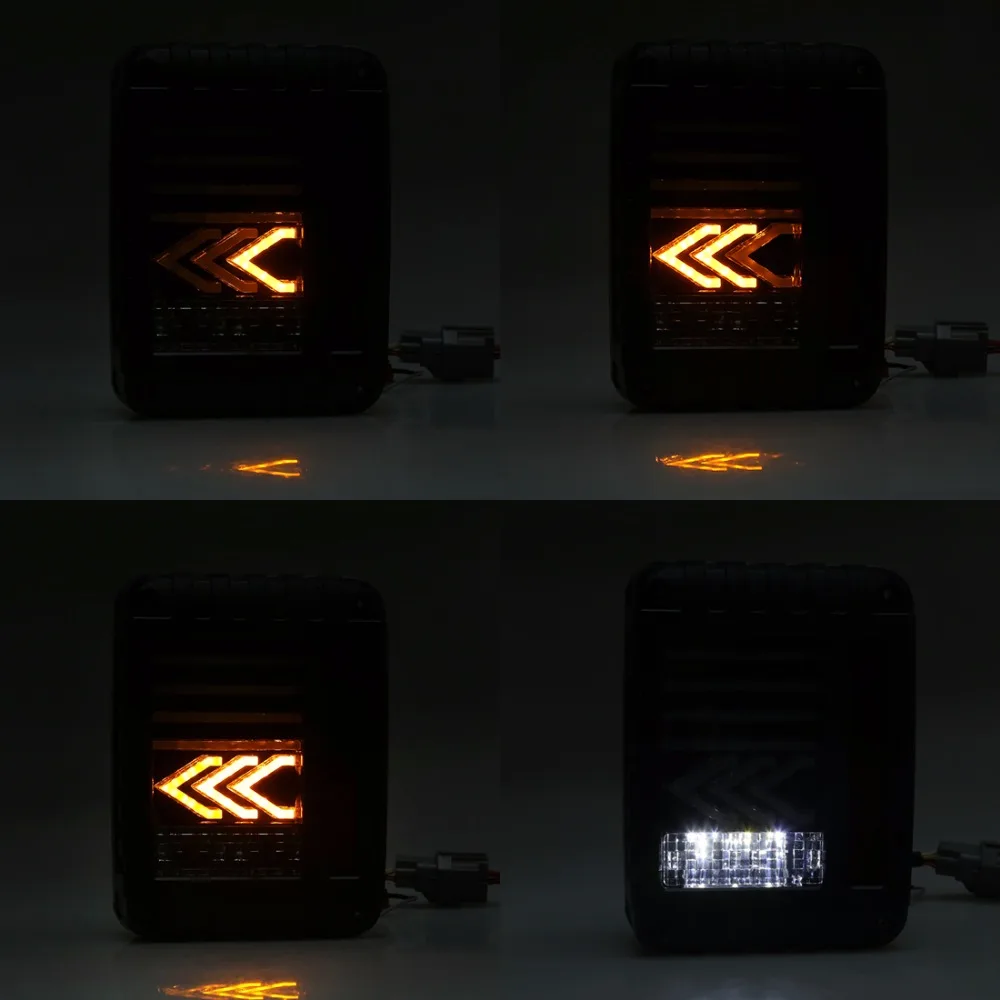 DOT SAE 2007- для Jeep Wrangler JK светодиодный задний фонарь с задним фонариком заднего хода