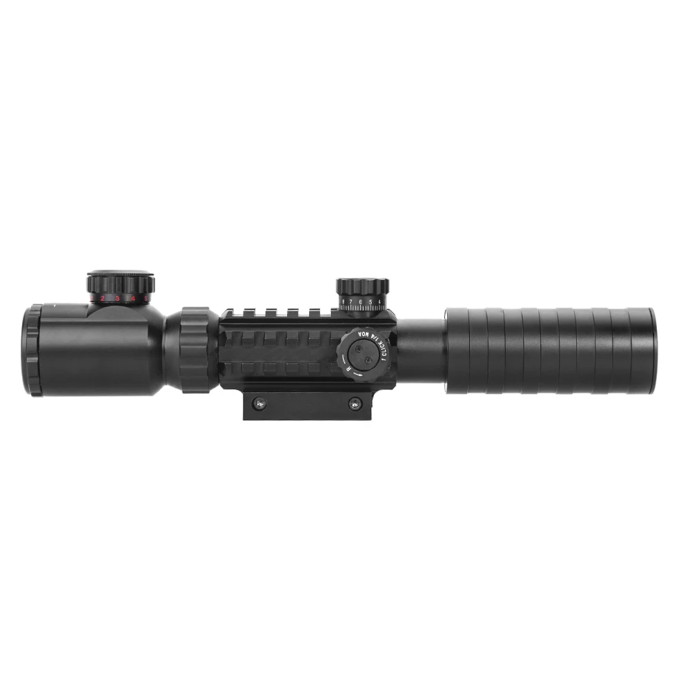 3-9x32 EG Tratical Hunting Riflescope Red&Green Illuminated Sight Fit 11/20MM Rail Mount optical sight For Outdoor Hunting  