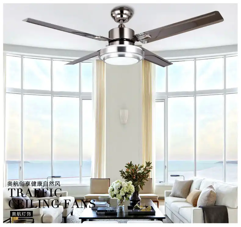 Factory Wholesale High Quality 52 Inch Stainless Steel Led Ceiling