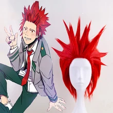 Парик для косплея аниме «Мой герой», парик для косплея «эйджиру Кириш», термостойкие синтетические парики на Хэллоуин, парик для косплея «Boku No Hero Academy Deku»