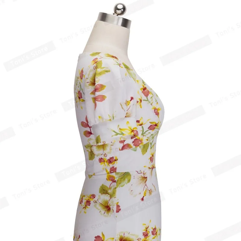 Хорошее-forever летнее богемное пляжное женское платье с v-образным вырезом, с цветочным принтом, с пышными рукавами, необычная длина, макси длинное женское платье B308