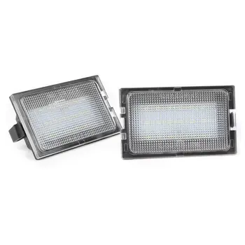 

2Pcs Car Led License Plate Light Parking Light External License Plate Light For Land Rover Discovery Series 3 / Lr3 4 / Lr4 Fr