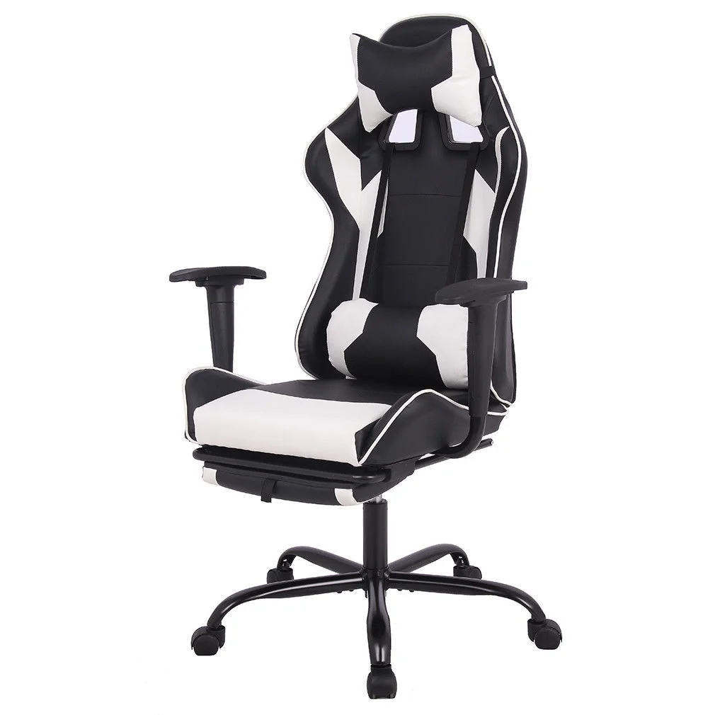 

Free Shipping EU Game Computer Gaming Racing Style Leather High-back Office Ergonomic Swivel Concise Dawdler Dormitory chair