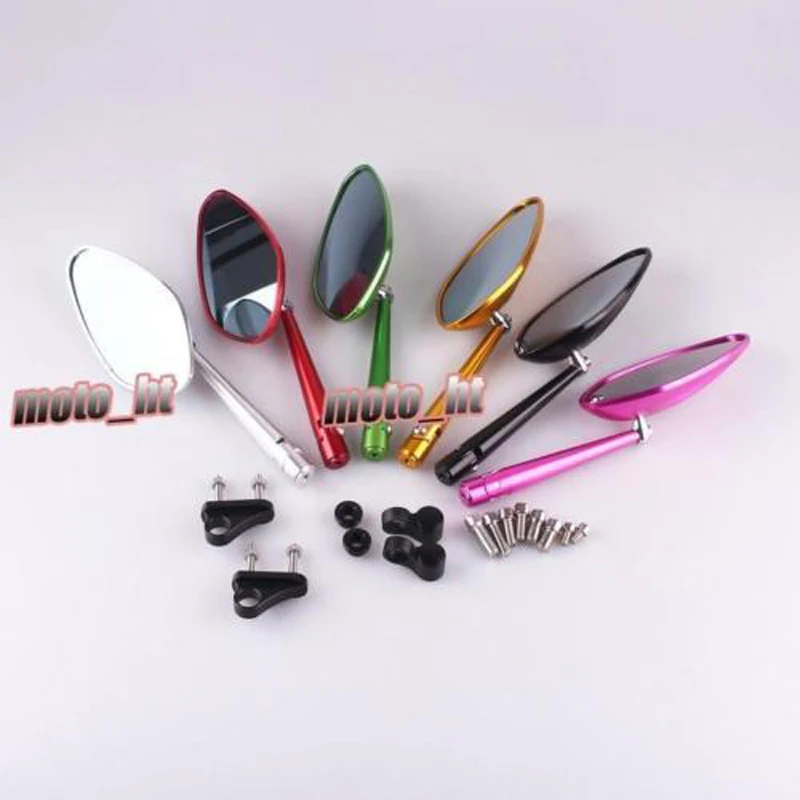 Motorcycle Rearview Rear Veiw Side Mirrors For TRIUMPH DAYTONA 675 2009-2012；For YAMAHA YZF R1 2009-2015 Pair
