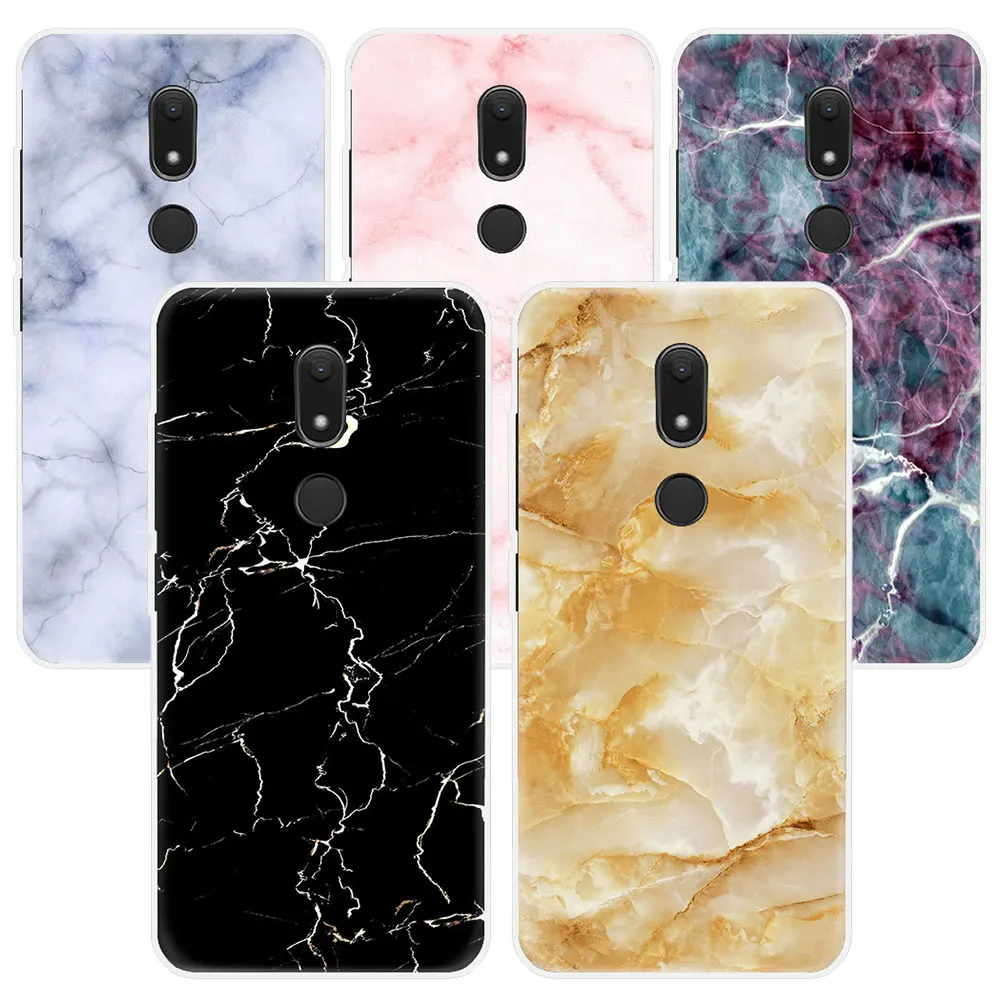 

Phone Case For Wiko Lenny 4 Sunny 2 plus Jerry 2 Tommy 2 View xl prime U pulse lite Wim lite Granite Marble Texture Back Cover