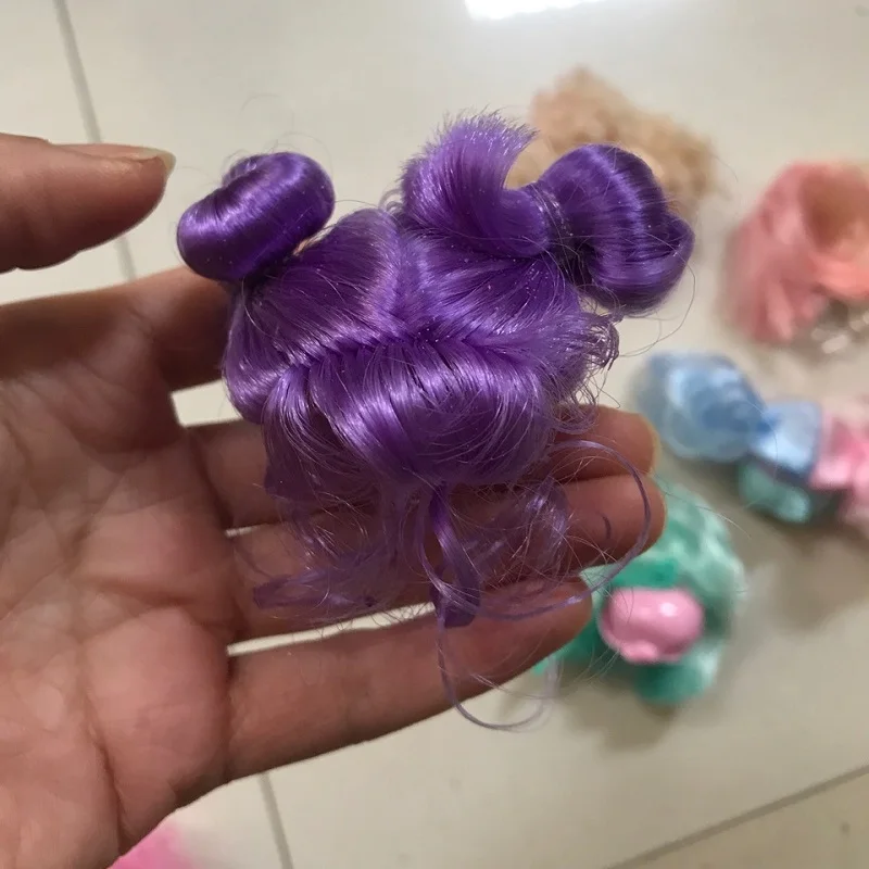 Модный лол парик игрушки Аксессуары Девочка Парик куклы аксессуары игрушка для