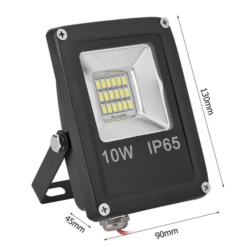 Светодиодный прожектор мощностью 10 Вт, 30 Вт открытый прожекторное освещение постоянного тока 12 V Водонепроницаемый IP65 профессиональное