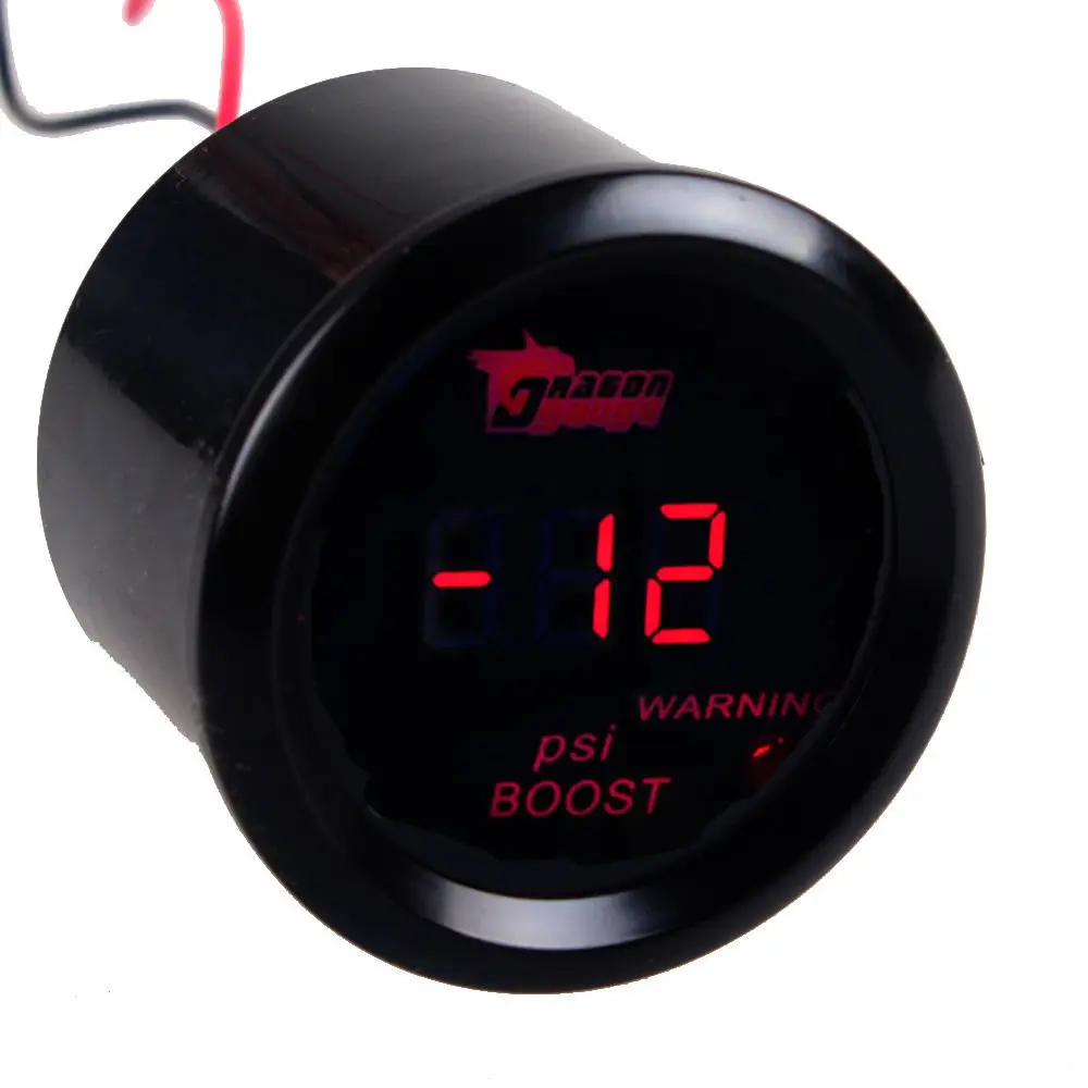 Часы электронные универсальные 2 дюйма 52 мм с красным светодиодом|led gauge lights|led