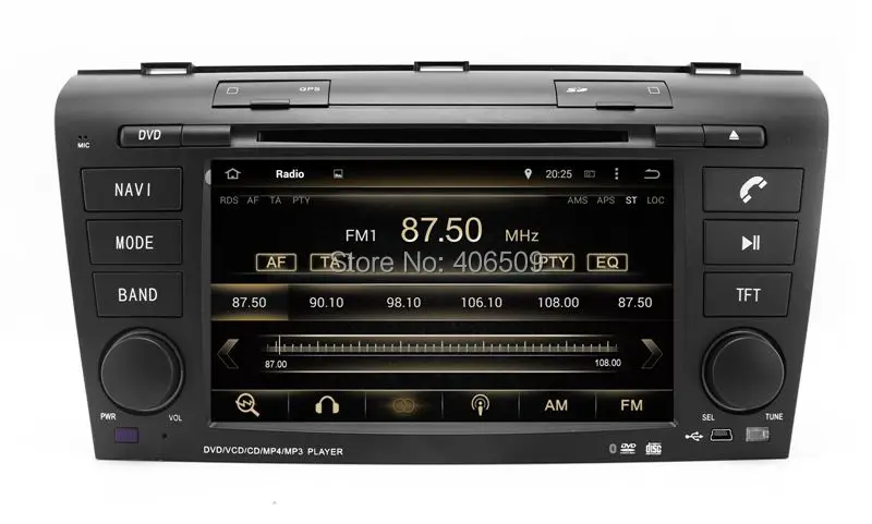 Flash Deal Android 8.0 Car DVD Player for Mazda 3 Mazda3 2004 2005 2006 2007 2008 2009 with GPS Navigation BT Radio USB WIFI 8Core 4G+32G 1