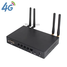 R340 Series car WIFI Dual sim 4G LTE router with sim card slot and external SMA antenna