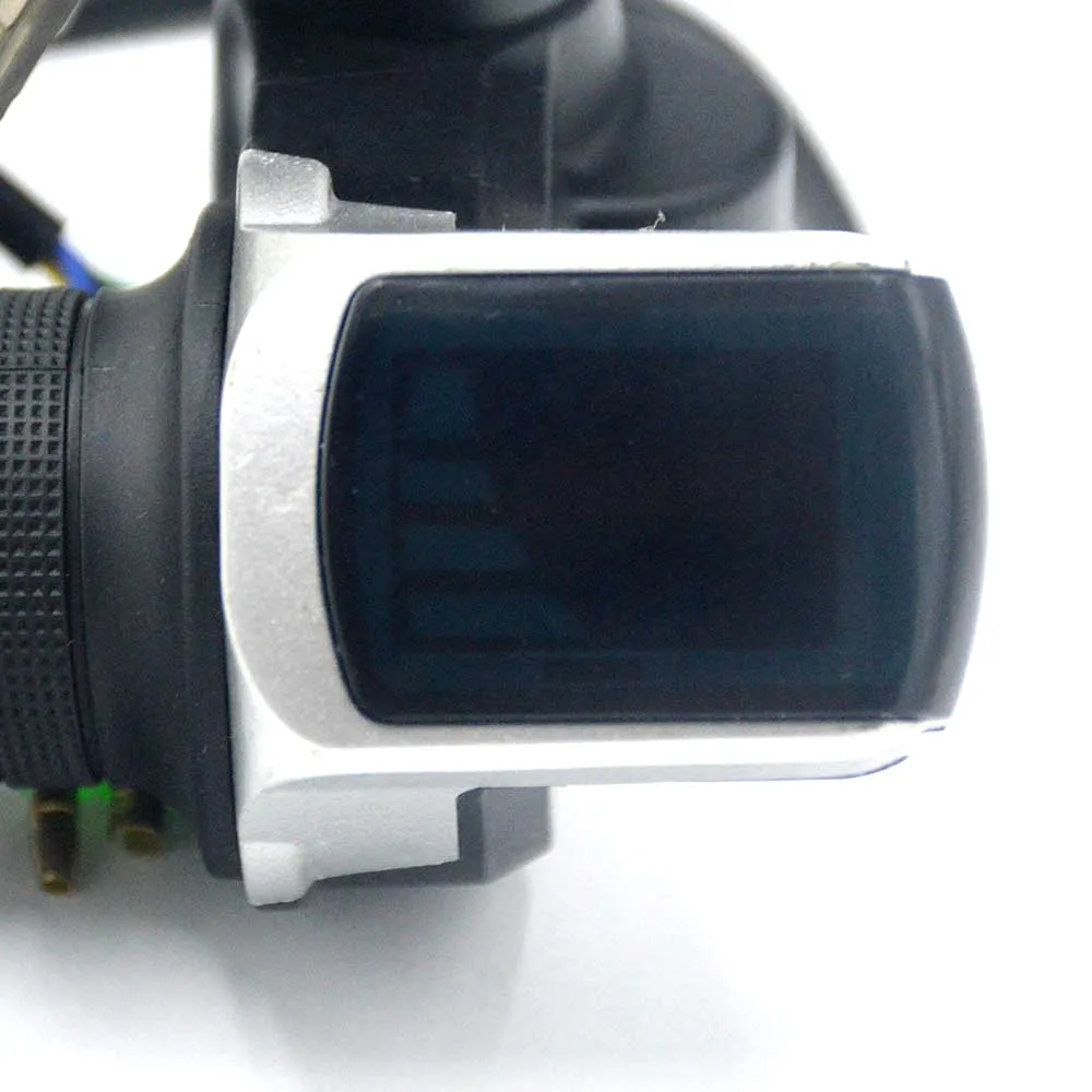 Excellent 24V 36V 48V electric Bike Ebike twist throttle with LCD Display ON-OFF Key Lock for ebike/electric bicycle/escooter 2