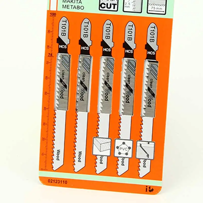 

5 Pcs/Set Jig Saw High Carbon Steel Hand Saws Wood Cutting Tool For Softwood Hardwood PVC Plastic Plywood LB88