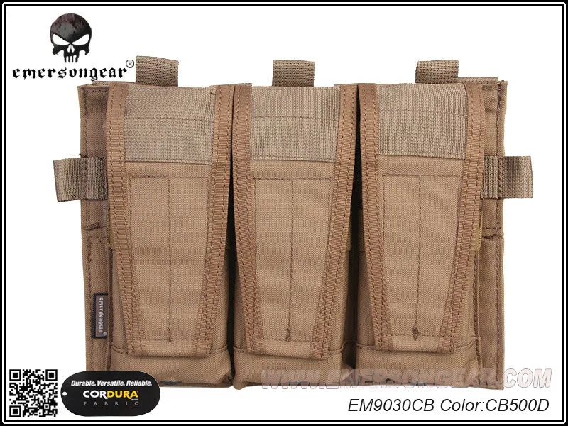 Emersongear AVS Triple Magazine Pouch Airsoft Wargame gear paintball