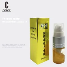 10 шт. цвет Gold Tattoo Крем татуировки ремонт татуировки последующий уход крем для бровей Губы Перманентный Макияж ремонт гель