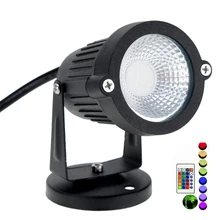 Светодиодный точечный встраиваемый светильник мощностью 5 Вт, комплекты верхней одежды: Водонепроницаемый светодиодный садовая лампа LED свет 110 V 220V Наружное освещение светодиодный садовая лампа для ландшафта прожектор