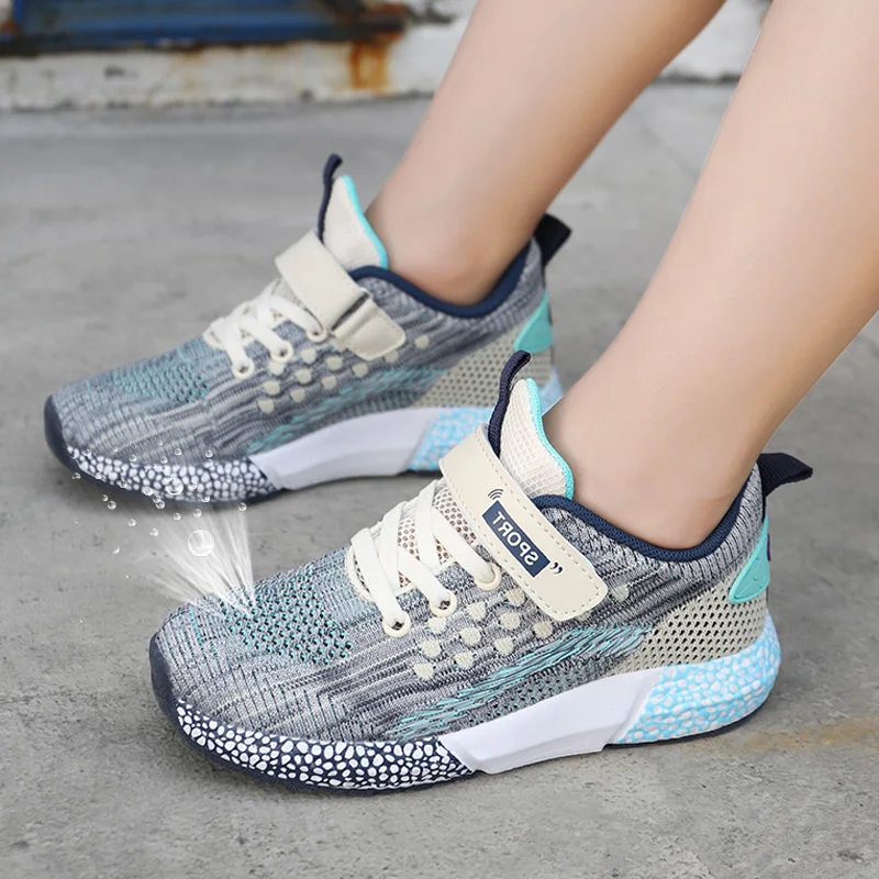 

Children's shoes boys summer models 2019 new big children's net shoes mesh breathable single net spring sports shoes