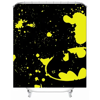 

Shower Curtain Hero Batman Printed Waterproof Polyester Bath Curtain Bathroom Accessories 180x180cm Curtains Home Decoration