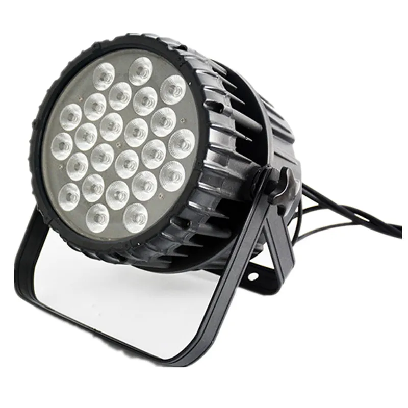 

4 pcs / lot 24 leds RGBWA+UV 6 in 1 waterproof led parcan outdoor IP65 led wash par light stage lighting wall washer
