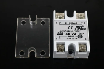 

AC 24-380V 40A SSR 40 VA Solid State Relay Voltage Resistance Regulator Qxarr G
