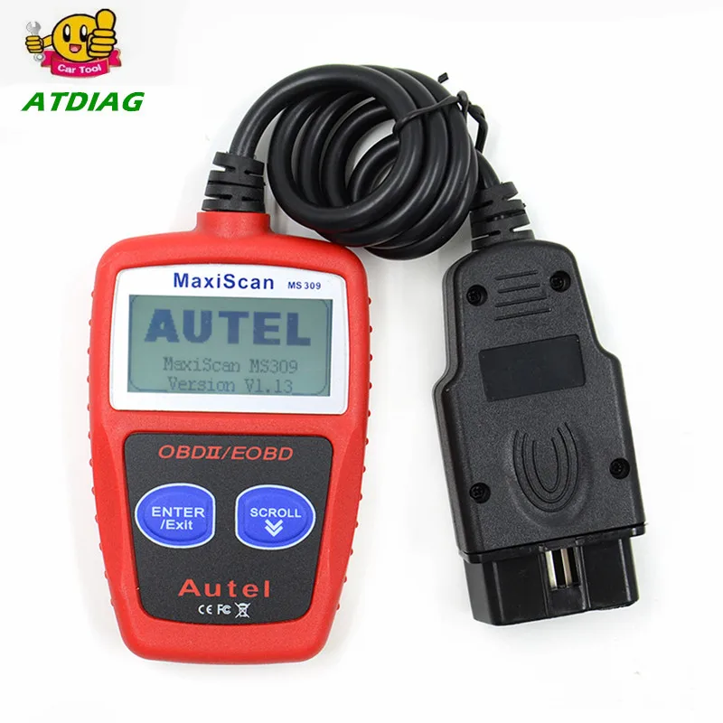 Autel MaxiScan MS309 CAN BUS OBD2 Code Reader EOBD OBD II Diagnostic