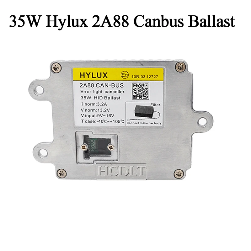 HCDLT Original 35W Hylux 2A88 Canbus HID Xenon Ballast 12V Error Light Canceller Hyluxtek Car Headlight Ballast Reator Retrofit (7)