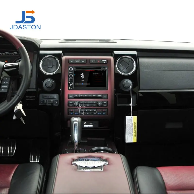 Discount JDASTON Android 9.1 2 Din Car DVD Player For Ford F150 F250/F350 Explorer Edge Mustang Car GPS Radio Audio Multimedia Stereo 5