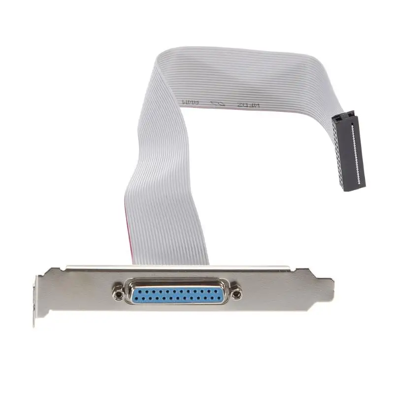 

2019 New Para Motherboard 25 Pin Female To DB25 Pino de Suporte Com Cabo Para Impressora COM Porta Serial Paralela LPT