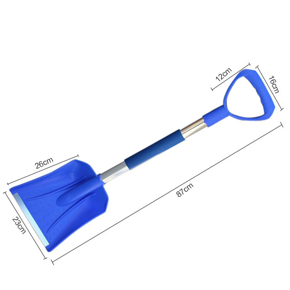 Автомобиль съемная лопата для снега зима необходимый портативный открытый инструмент