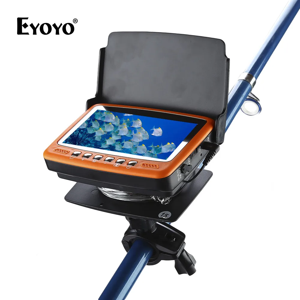 Eyoyo 7HBS 4 3 &quot15 М Подводная рыболовная камера ЖК монитор 1000TVL CAM 8 шт. инфракрасный
