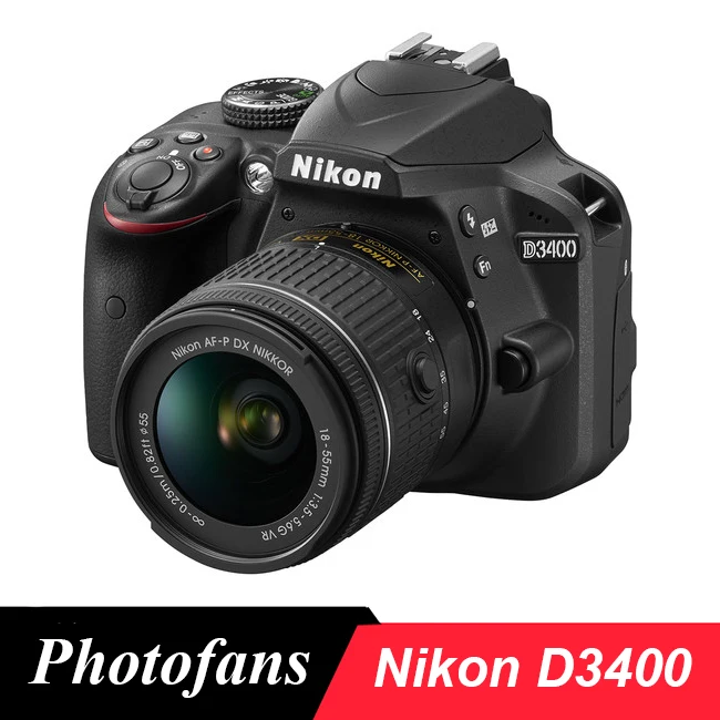 Nikon D3400 DSLR Camera -24.2MP -Video -Bluetooth (Brand New)