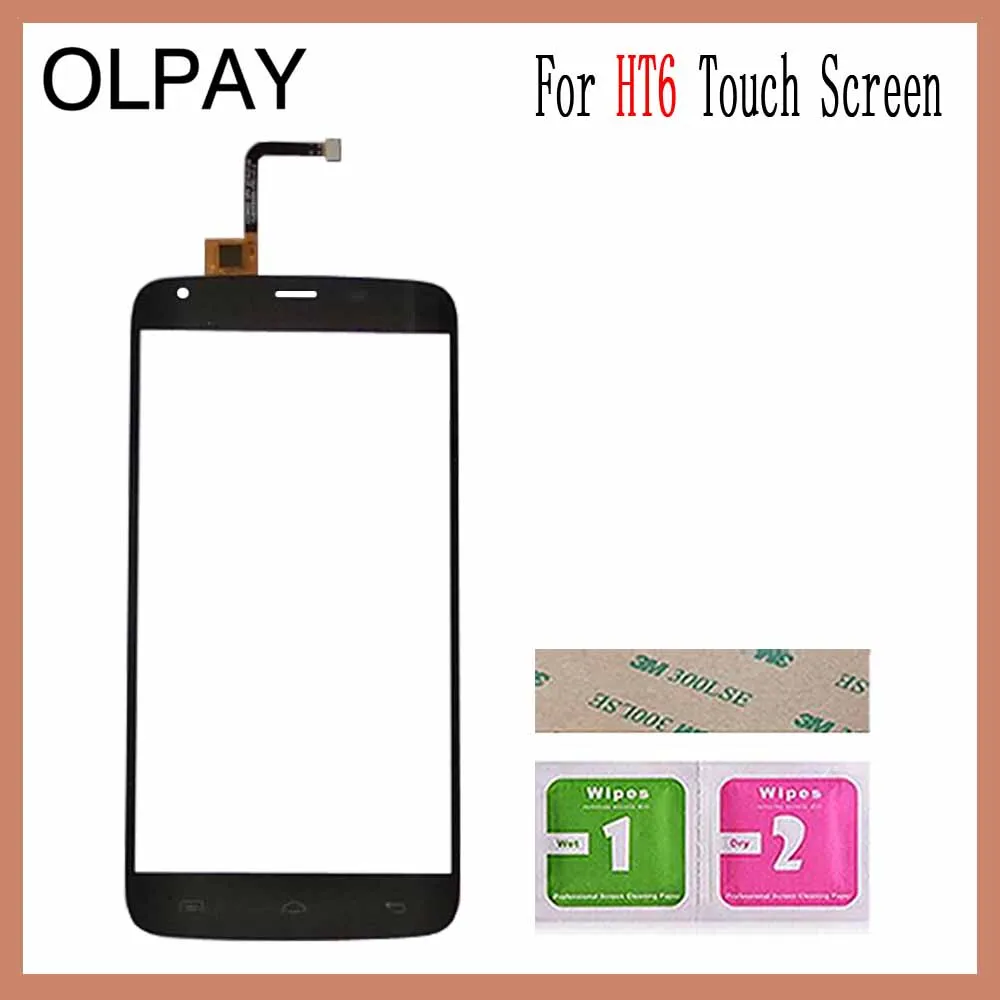 5 ''фронтальный сенсорный экран дигитайзер стекло для Homtom HT6/HT6 Pro панель