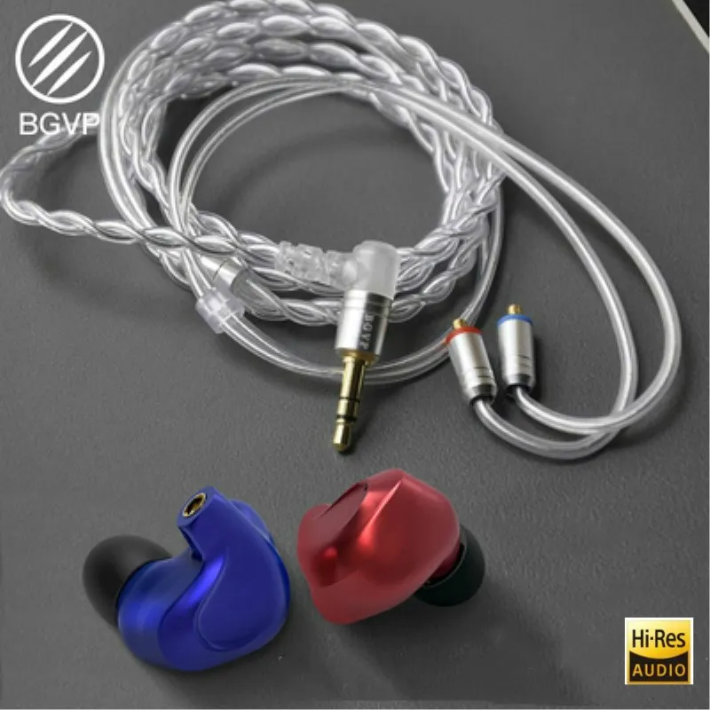 

BGVP DMG 4BA+2DD Hi-Res Audio Hybrid Earphone Hi Fi In Ear Earbuds DJ Monitor Headset MMCX Replaceble Cable Headphones