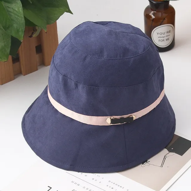Bucket hat women cute Summer Lady Korean fashion dome cap Cotton