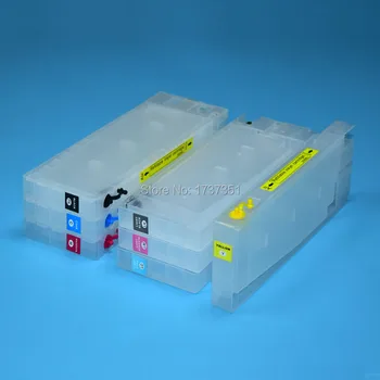 

T5441 T5441-T5447 For Epson Stylus Pro 9600 refill ink cartridge with resettable chip and chip resetter 7 color 300ml
