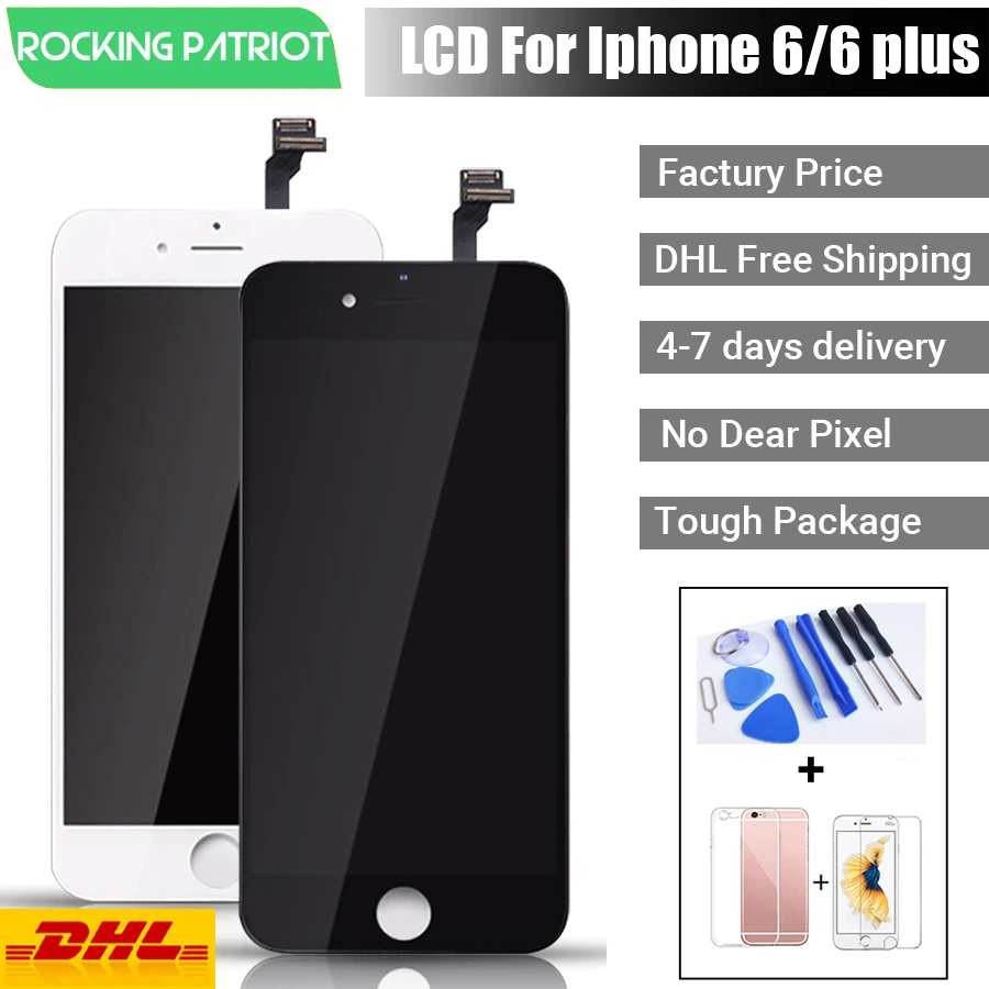 Качалка Патриот класс AAA + для iPhone 6 PLUS ЖК дисплей сенсорный цифровой