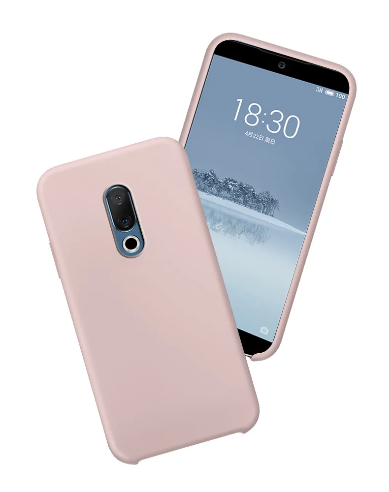 Meizu 16 Plus, чехол, мягкая Жидкая силиконовая задняя крышка, Meizu 16X, чехол для телефона, ультра тонкий, половина, защитная задняя крышка, Funda Capa Meizu 16 Capa