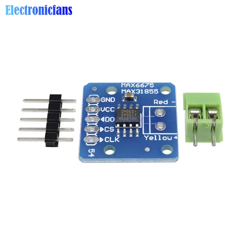 Модуль платы датчика температуры термопары MAX31855 MAX6675 SPI типа K для Arduino|module