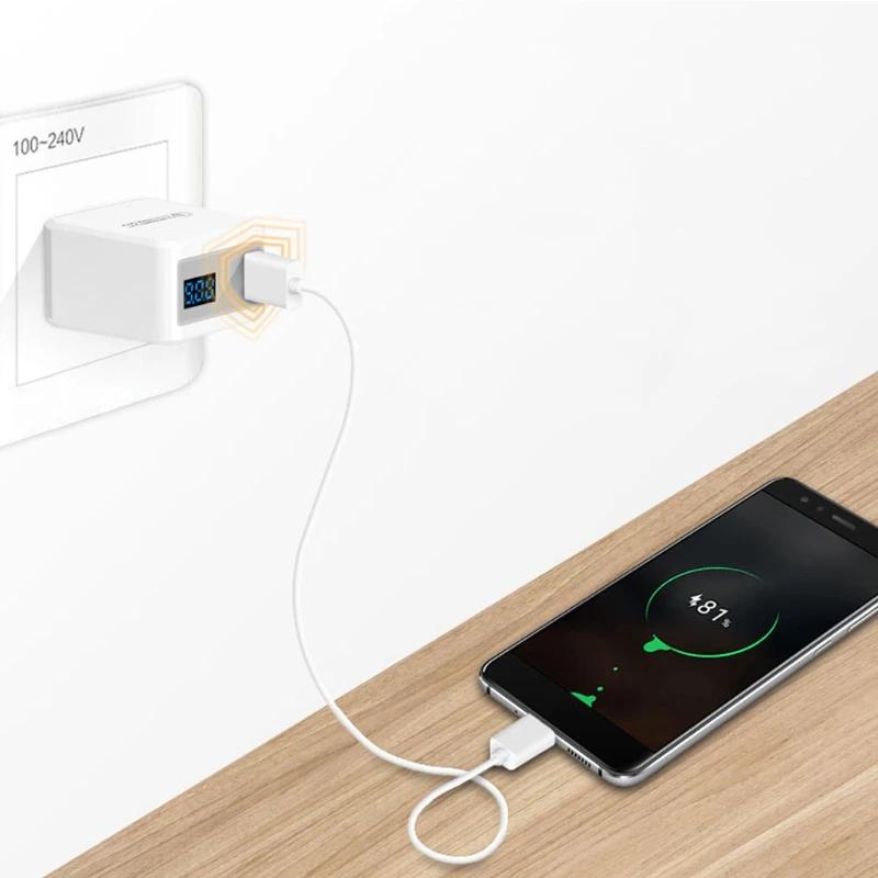 QC3.0 USB سريع مهايئ شاحن الجهد الحالي عرض ل ذاكرة فلاش PC QC3.0 USB سريع مهايئ شاحن الجهد الحالي عرض ل ذاكرة فلاش PC