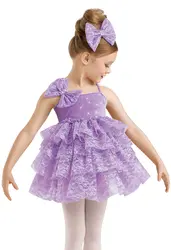 2018 Купальник балетное платье для детей Новая Детская одежда Женский Производительность платье для танцев костюмы принцессы пачка Европа