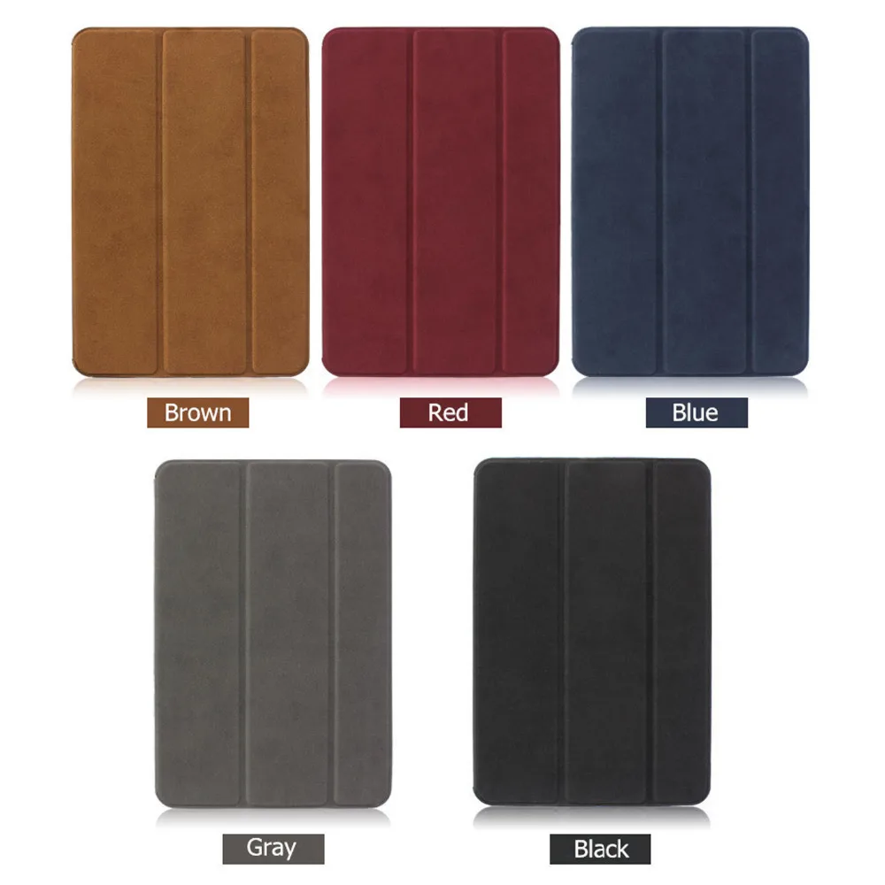 For IPad Mini Retina 100 Original Baseus Brand Sleep Wake Up Fold Stand Leather Case Smart
