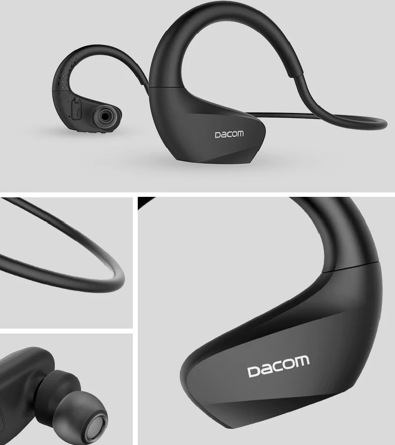 Оригинальные Dacom Athlete Plus IPX7 водонепроницаемые спортивные беспроводные Bluetooth наушники G05 Plus HIFI бас для бега ушные крючки гарнитура