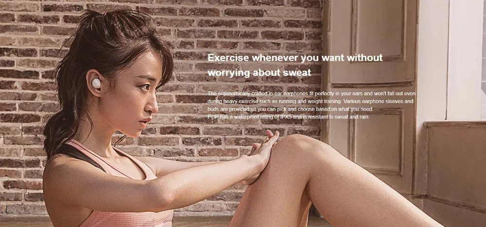 Meizu POP TW50 True Wireless Bluetooth Earphones 5.8g Mini TWS Sport Bluetooth V4.2 Headset For iphone 7 Plus auricular H0 (6)