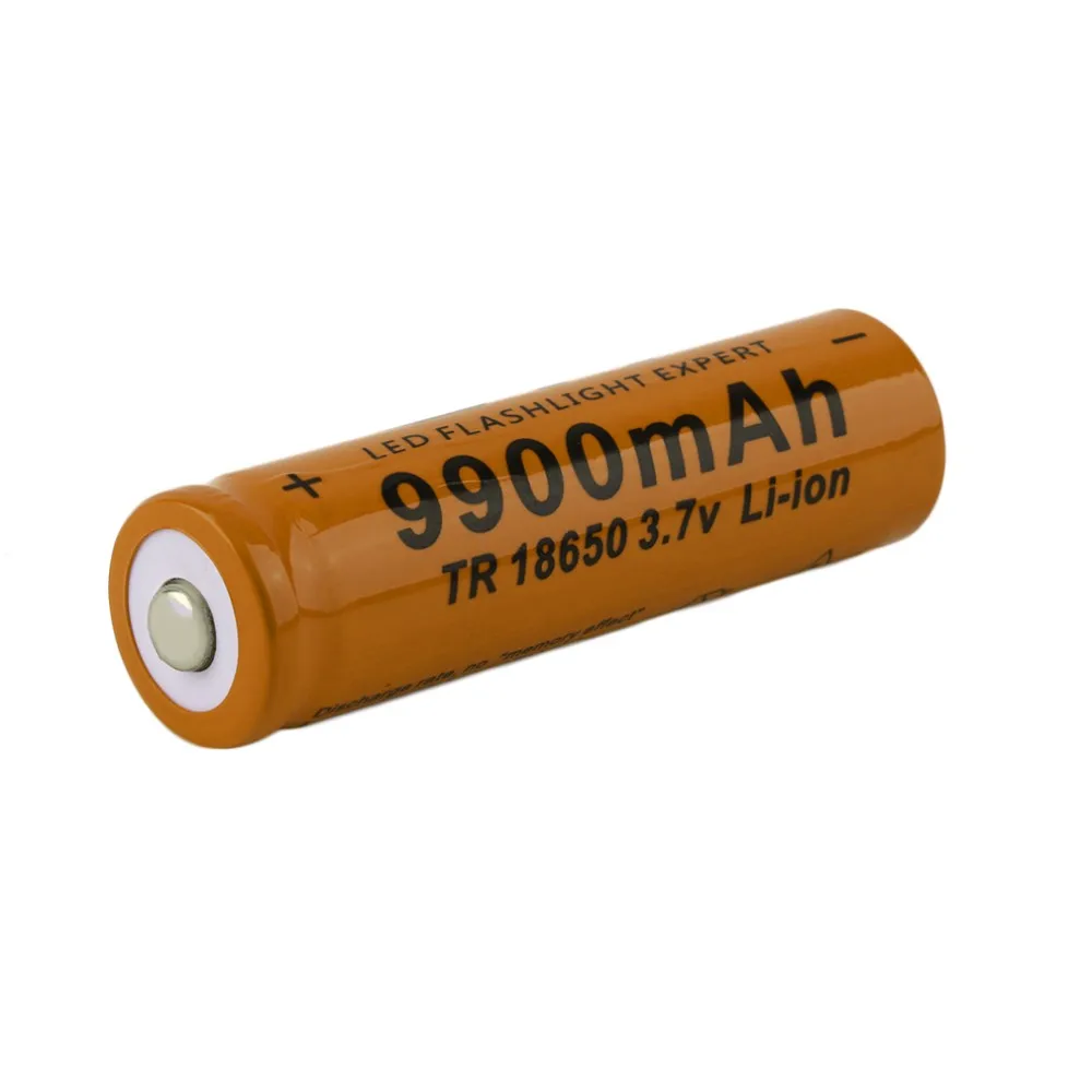 Новинка 18650 перезаряжаемая батарея 3 7 V 9900mAh литий ионная для светодиодного