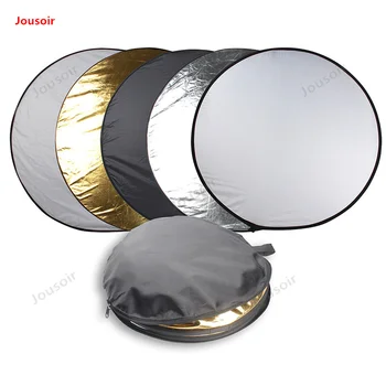 

Photographic reflector Five-in-a 110cm soft plate folding portable light plate shooting equipment CD50 T03